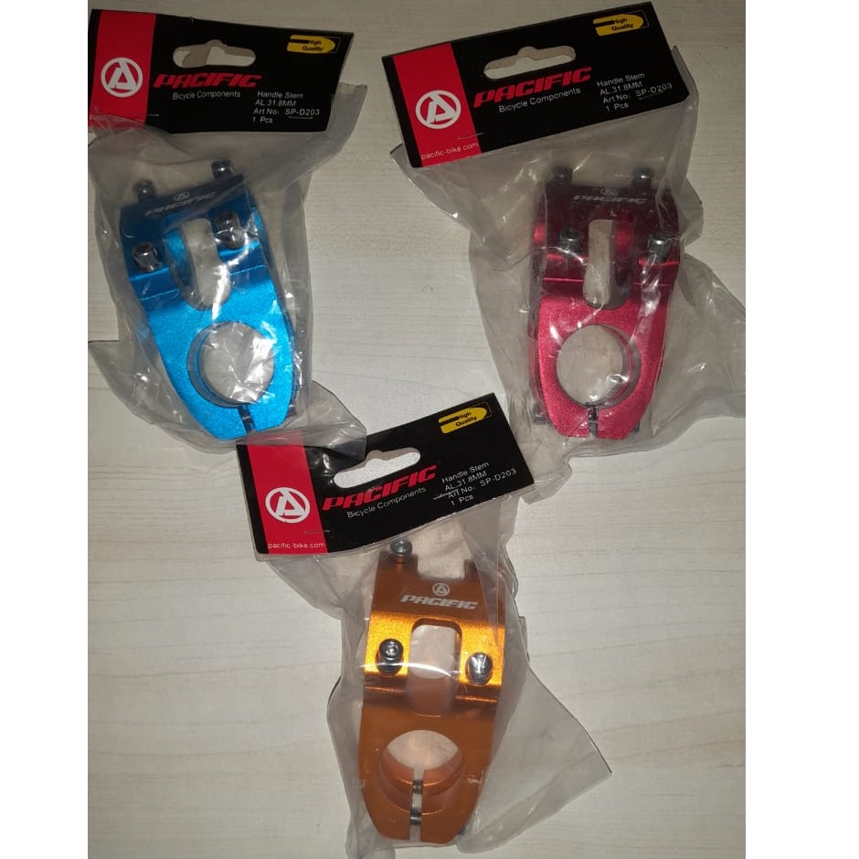 Stem Stang Sepeda MTB Oversize 31.8 Pacific