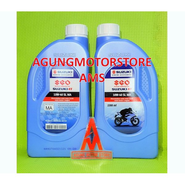 Oli Mesin Motor 4T SGO Suzuki Genuine Oil 10W40 1300 ML