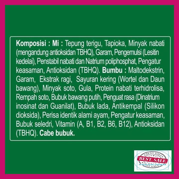 

68Ty8Yg- Migelas Soto Ayam Renceng 10 Sachets 7Rtyr67-