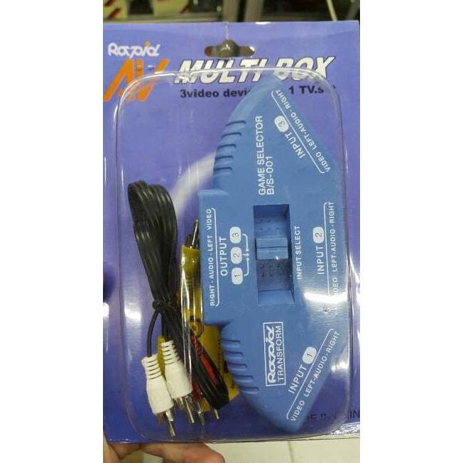 Promo Av Selector Merk Rapid Av Multibox