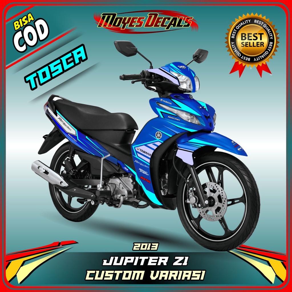 stiker jupiter z1 decal stiker motor  jupiter z1 full body variasi warna