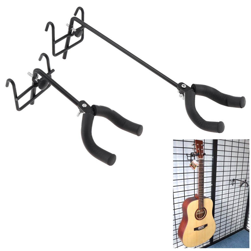 Rak Gantung Holder Gitar / Ukulele / Biola Bahan Metal Untuk Pameran