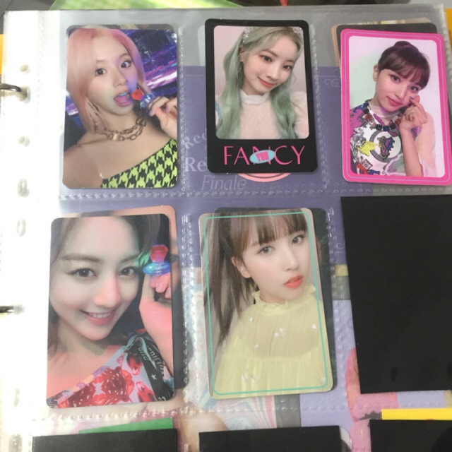 OFFICIAL TWICE FANCY PHOTOCARD LENTICULAR MINA DAHYUN JIHYO CHAEYOUNG