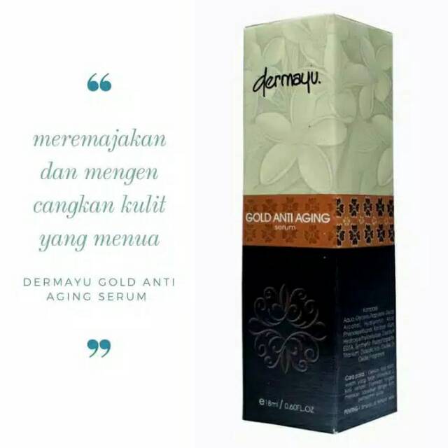 DERMAYU SERUM GOLD ANTI AGING