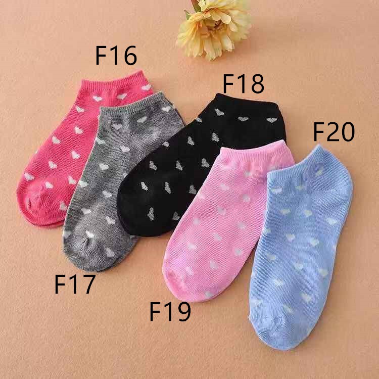 Kaos Kaki Wanita Ankle Kaos Kaki Cute Kaos Kaki Motif Kaos Kaki Semata cewek-4