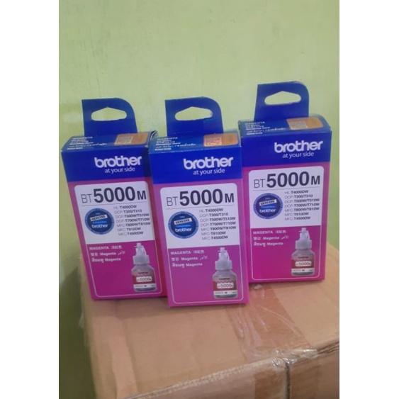 Tinta printer brother bt5000 btd60bk DCP T710W t310 T300 T500W T510W T700W T800W T810DW T910DW T4500DW