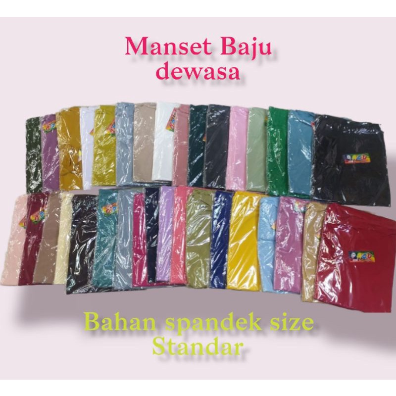 Manset baju spandek premium