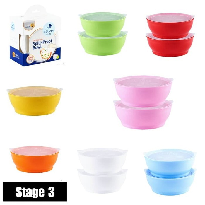 Elipse Kids Stage 3 Bowl Set - Spill-Proof Bowl