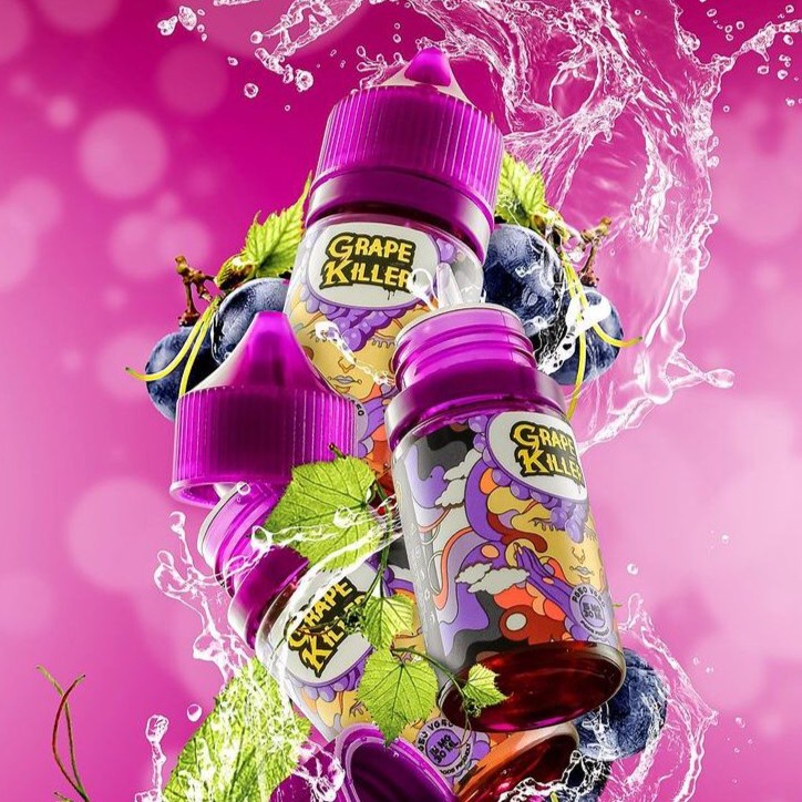 LIQUIDS 30ML GRAPE KILLER PODSFRIENDLY