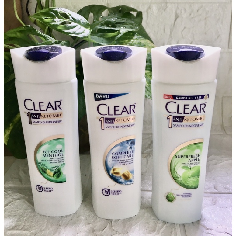 Jual Clear Shampoo Anti Ketombe 160ml/Sampo Gel Cair Clear Murah