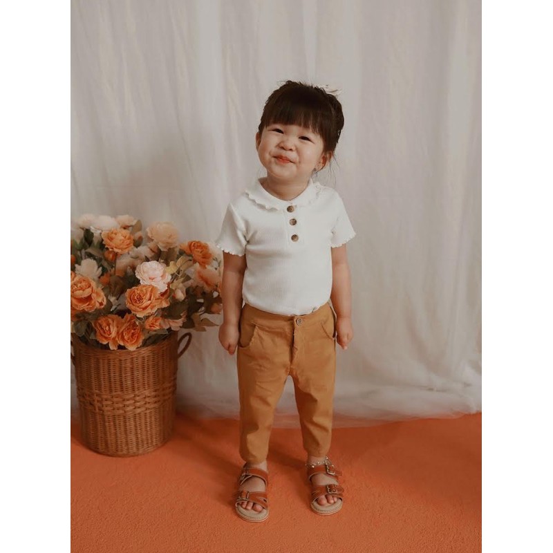 KIDDIEPODS - Alfie Pants / Celana anak perempuan / Bawahan Anak perempuan 1-10 tahun