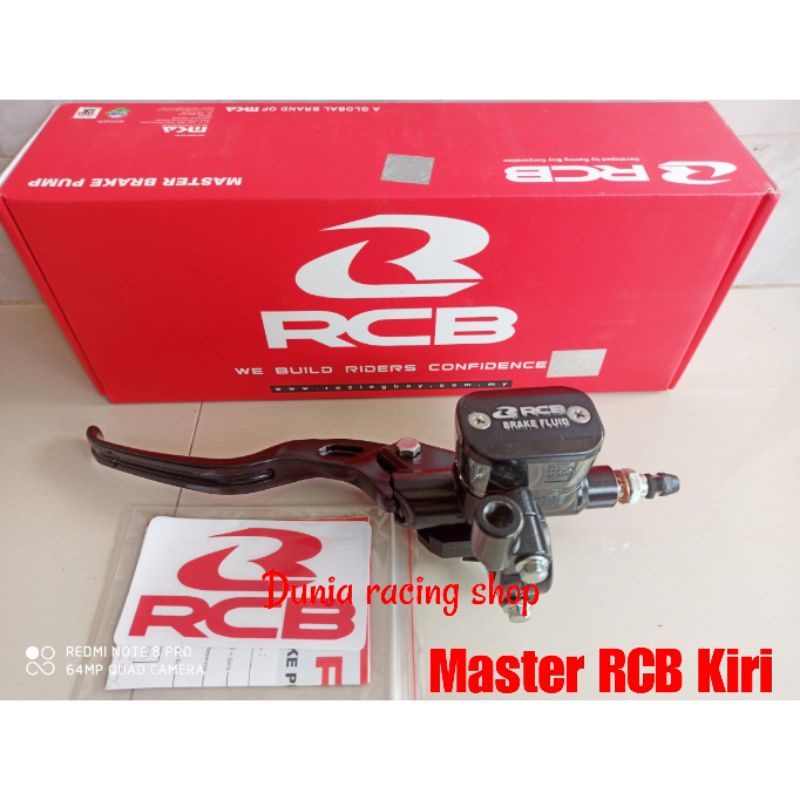 Master rem RCB kanan dan Kiri E2 Oval 14mm E3 kotak 12.7mm Original RCB