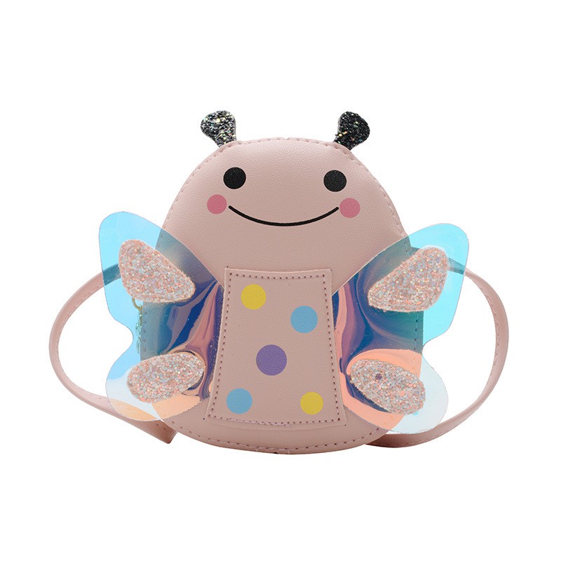 HappyOliver TAS BUTTERFLIES tas selempang anak import resleting bag