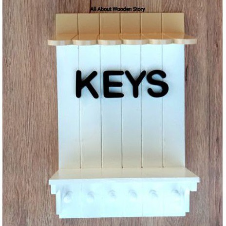 Hambalan kapstok Ambalan capstok Rak dinding Gantungan kunci Rak dinding kayu ukir Hiasan dinding