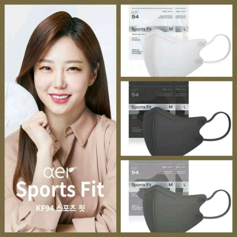 Mask Aer KF94  Sport Fit Masker Korea