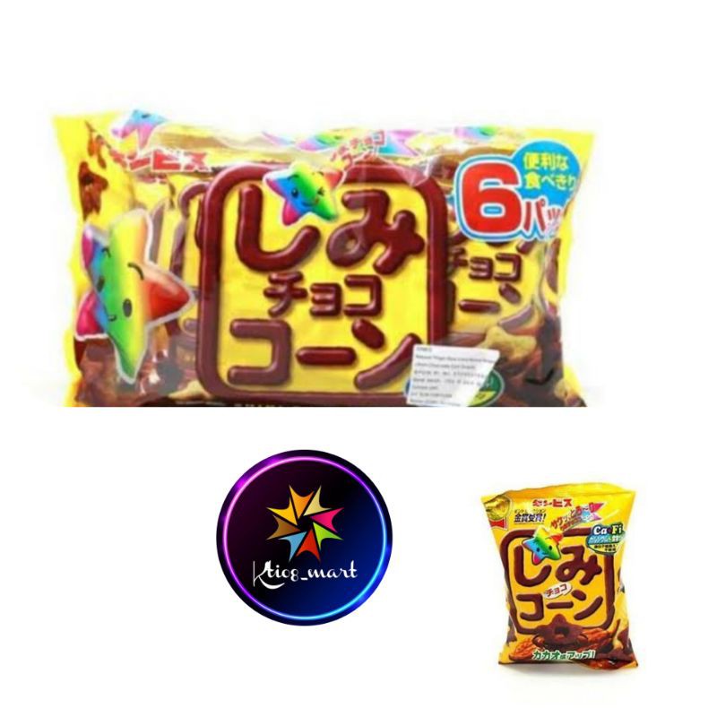 

Ginbis Shimi Chocolate Corn Snack 152gr/Snack Import