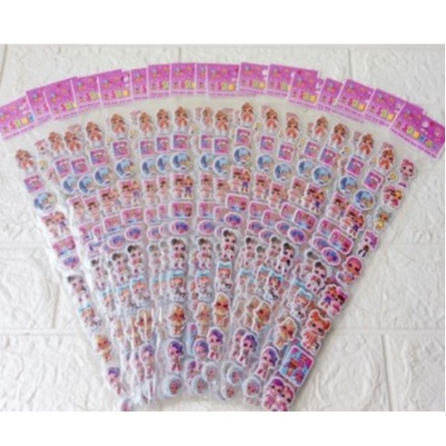 

[COD] MAINAN ANAK STIKER TIMBUL 3D PANJANG MOTIF KARAKTER RANDOM STICKER KOLEKSI TEMPELAN TERBARU