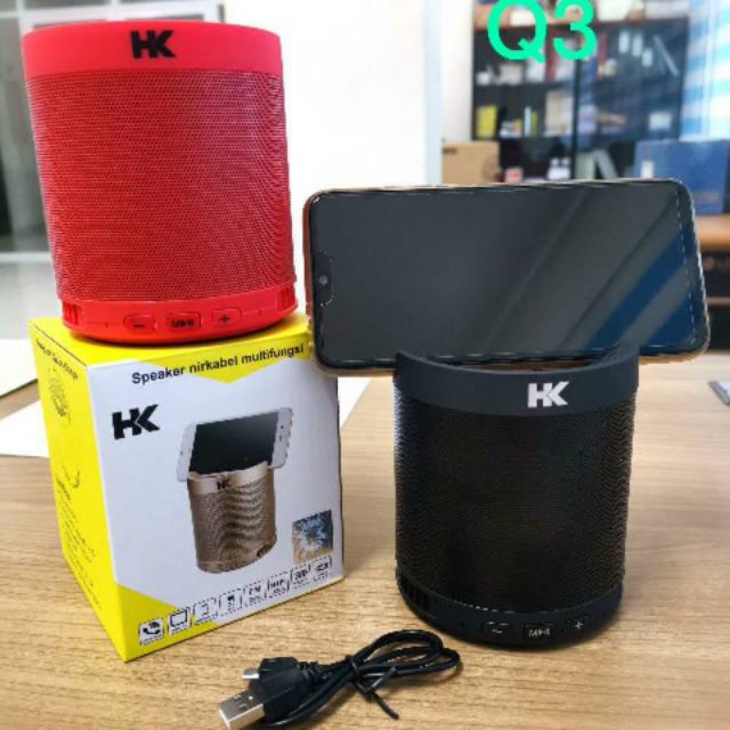 Jual speaker bluetooth HK Q3 Shopee Indonesia