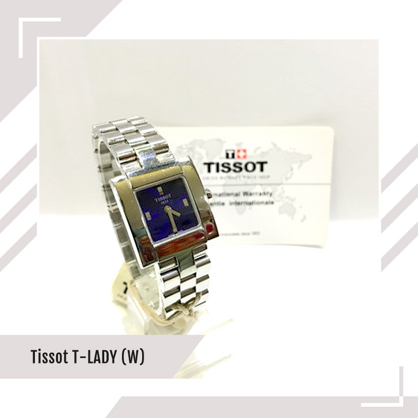 JAM TANGAN ORIGINAL TISSOT T-LADY WANITA