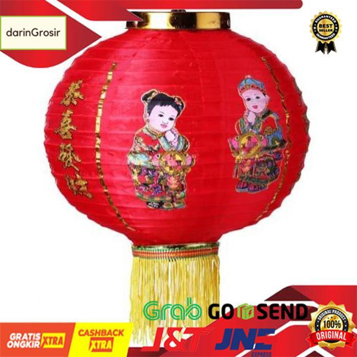 

Lampion Imlek China Cina 12In 30Cm Motif