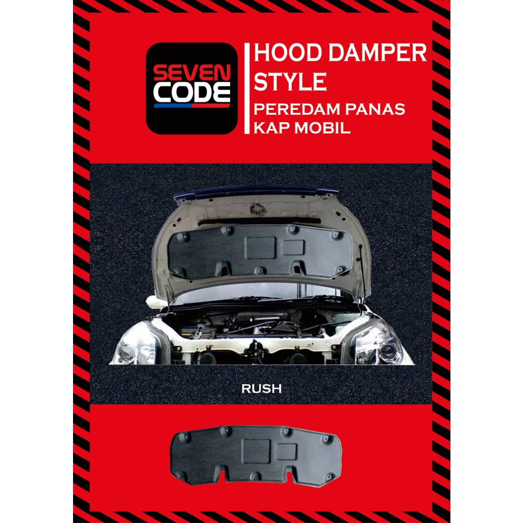 PEREDAM KAP MESIN RUSH TERIOS ALL NEW ORIGINAL