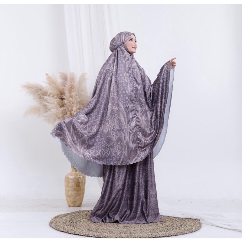 Anissa - Mukena 2 in 1 ; Silk Gorgis Praying Set
