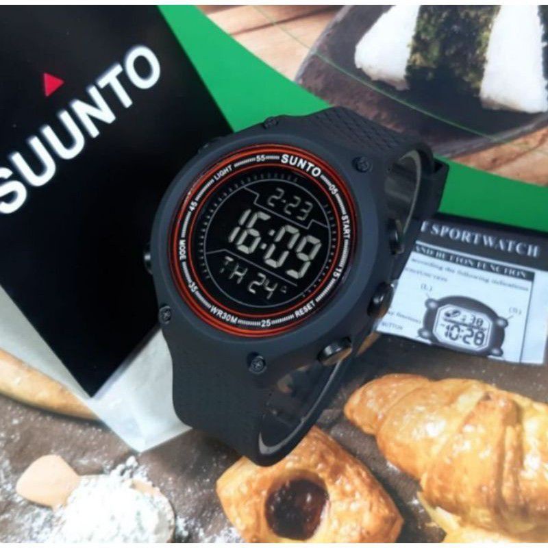 JAM TANGAN SUNTO SPORTY OUTDOR WATER PROFF JAM TANGAN PRIA TAHAN AIR