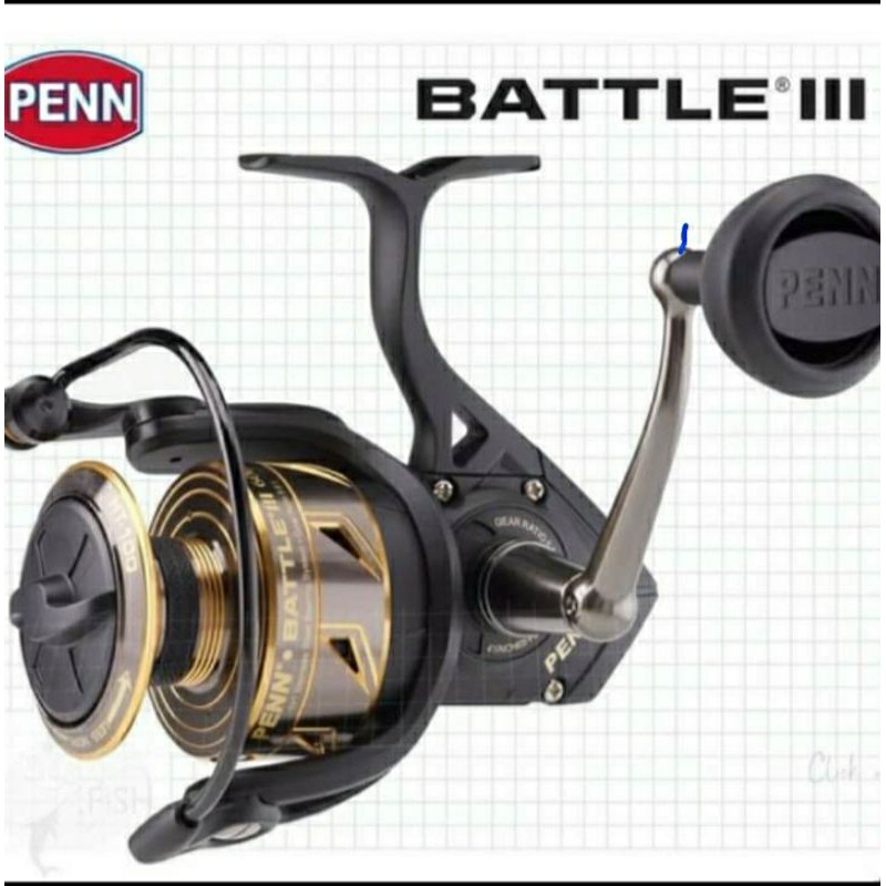 REEL PENN BATTLE lll - 5000 / 6000 / 8000