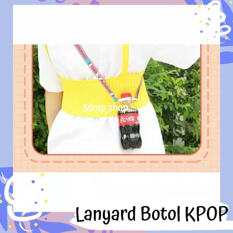 Lanyard Tali Gantungan Botol KPOP BTS EXO BLACKPINK