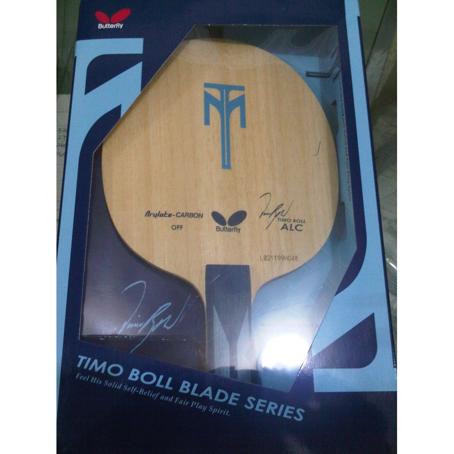 Kayu / Blade Bet / Bat Pingpong / Tenis Meja Butterfly Timoboll ALC