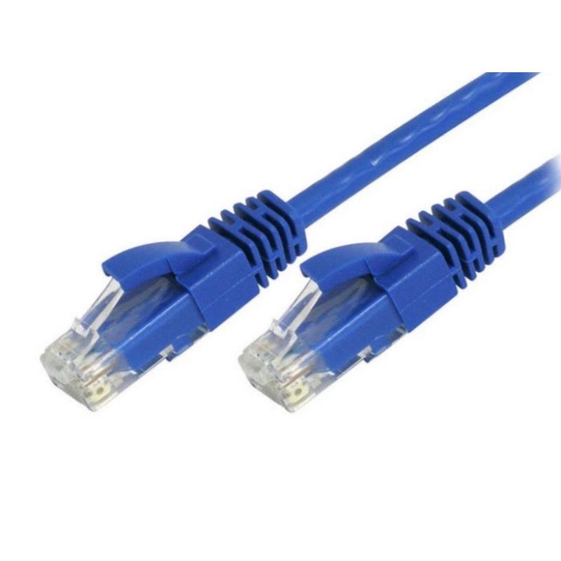 Kabel LAN Cat 5e 20 meter / kabel LAN cat 5e 20meter / kabel lan nyk cat 5e biru