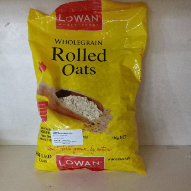 

Lowan Wholegrain Rolled Oats 1 Kg