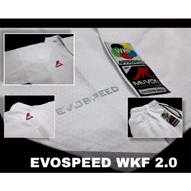 Karate baju kumite WKF Evospeed Muvon