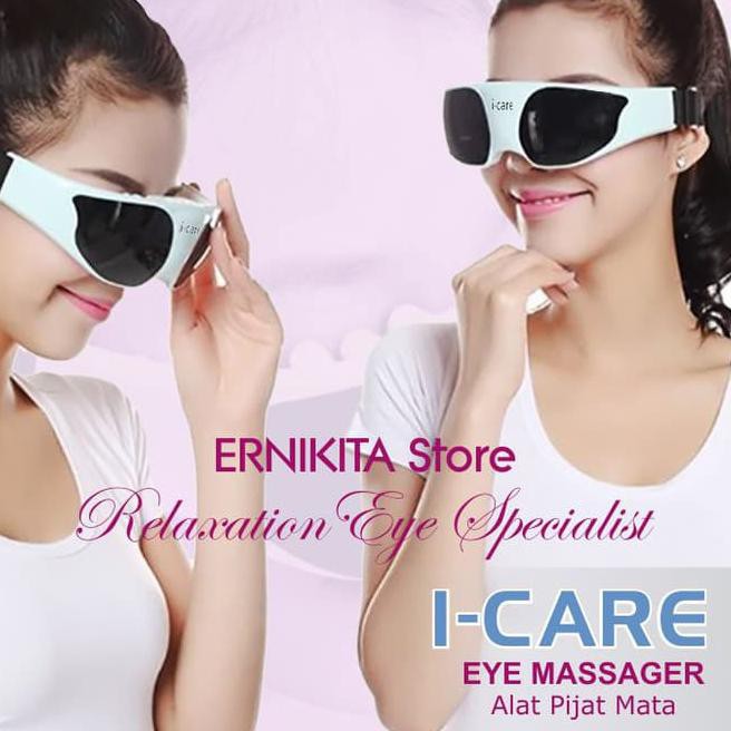 Alat Kesehatan Alat Pijat Mata I-Care Eye Massager Membantu
