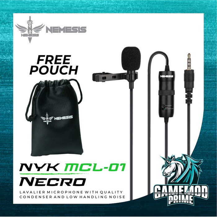 MIC CLIP ON NYK NEMESIS MCL - 01 NECRO