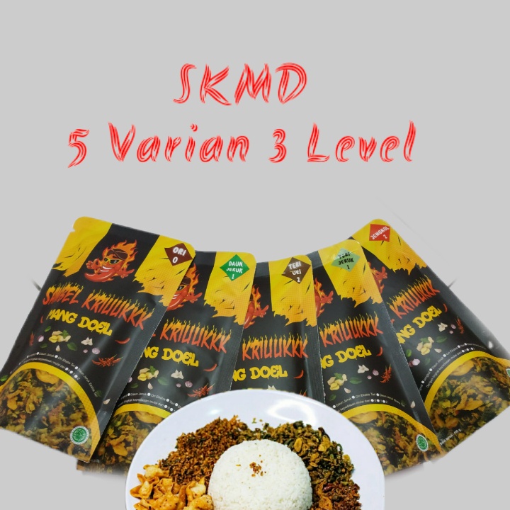 

Sambel Kriuk Mang Doel Ori/Daun Jeruk 100gr