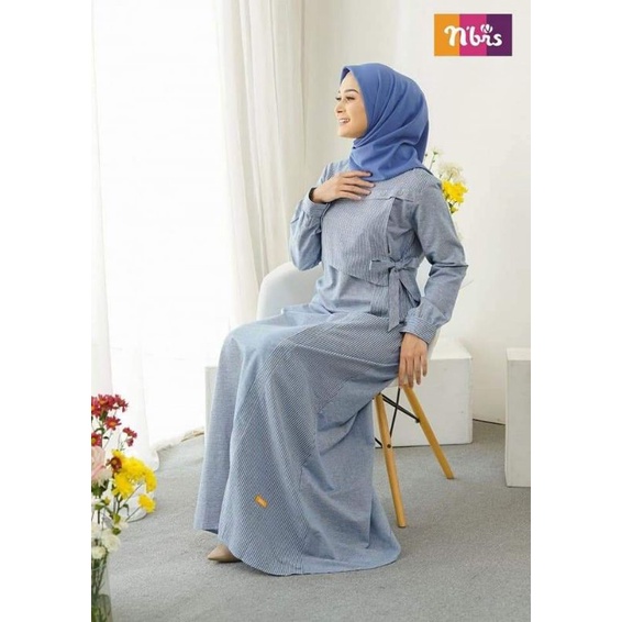 Gamis Nibras NB A93 LIGHT BLUE