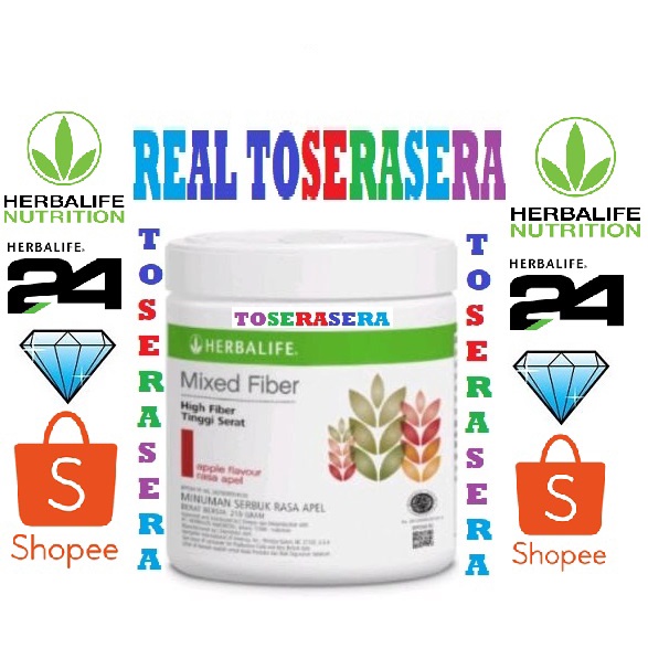 Herbalife Shake ( MIXED FIBER APEL ) Original Herballife TOSERASERA TERMURAH Di SHOPEE