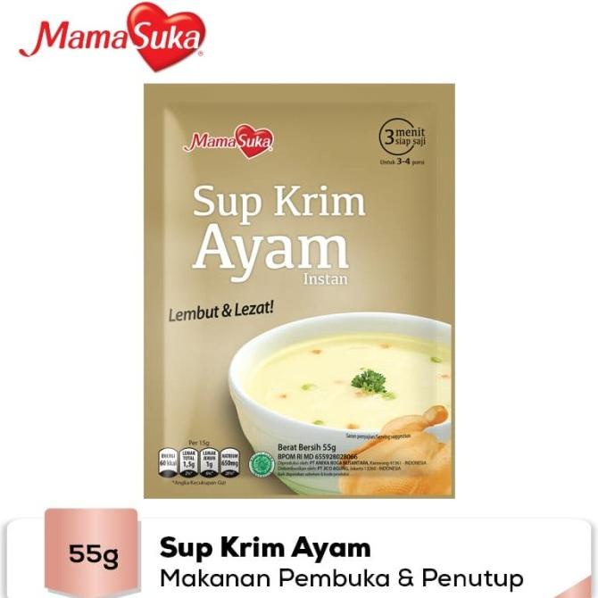 

MamaSuka - Sup Krim Ayam 55 gr
