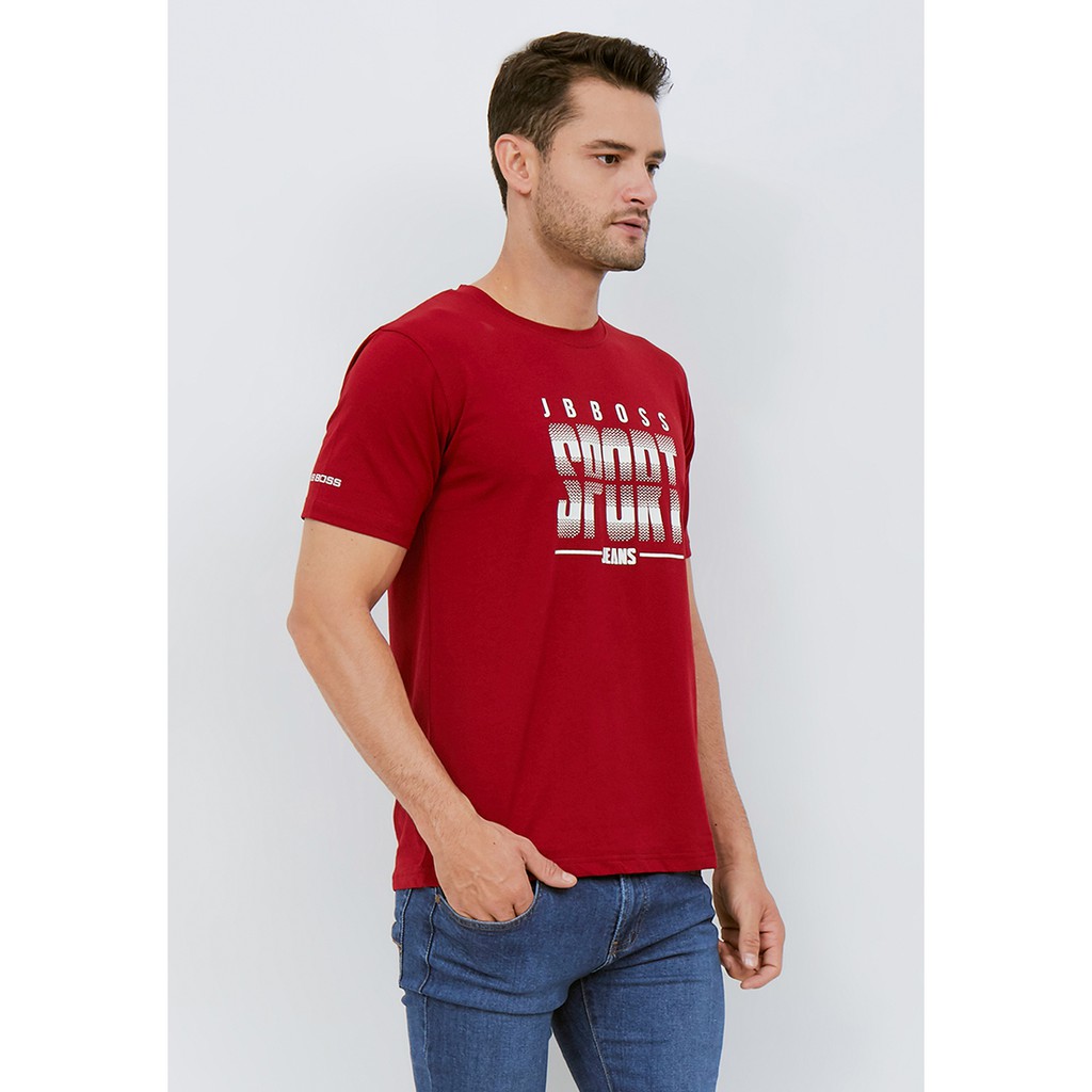 JBBoss Kaos Jersey Cotton 360 (Maroon) / Ramayana Jatinegara