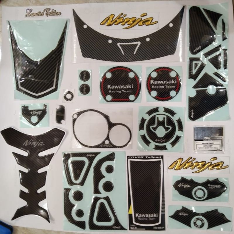 Jual Embelm Tutup Tangki Ninja R Dan Rr Emblem Tutup Tank Bensin Ninja Rr New Rr Old