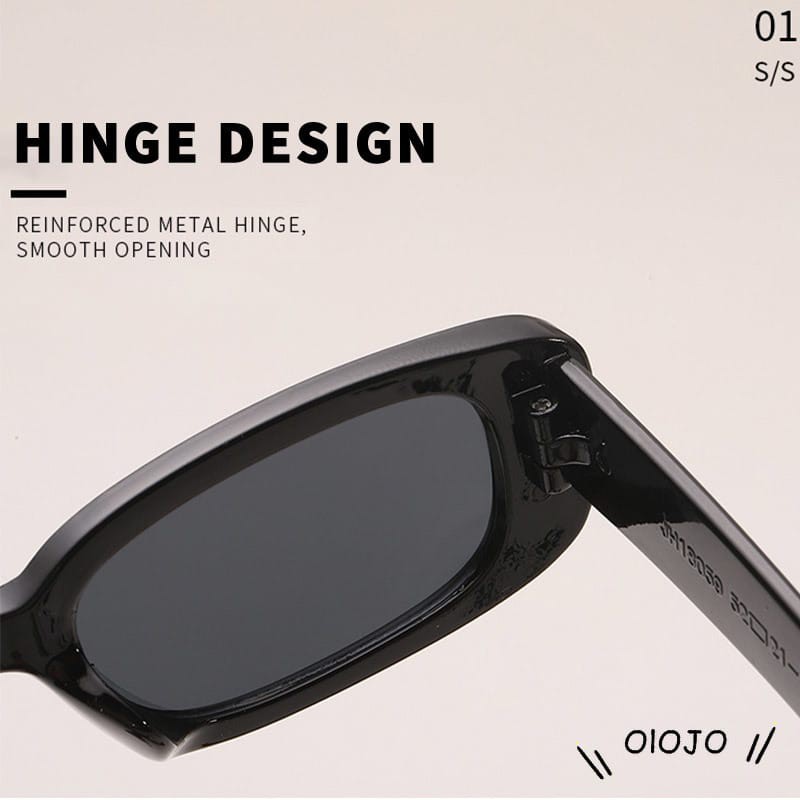 【COD】Kacamata Hitam Cewek Murah INS Fashion Kacamata Hitam Retro Gaya Sunglasses Women