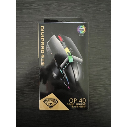Mouse Gaming USB Colorful Backlight Divipard OP40 1600 DPI