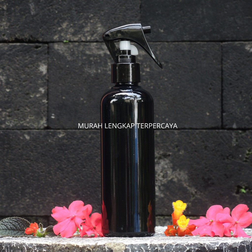 BOTOL SPRAY TRIGGER 250ML FULL HITAM