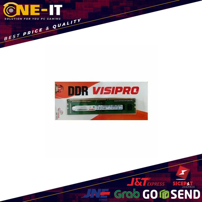 RAM Visipro ECC 8GB DDR3 1600Mhz PC12800 unREG
