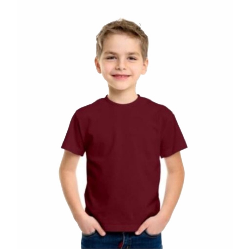 KAOS POLOS ANAK IDEAL ATAU KAOS ANAK DISTRO KEREN BISA UNISEX