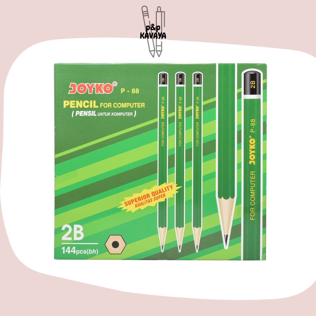 

Pensil 2B Joyko P-88 per 1 pcs
