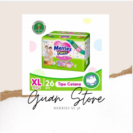 Popok Merries XL 26