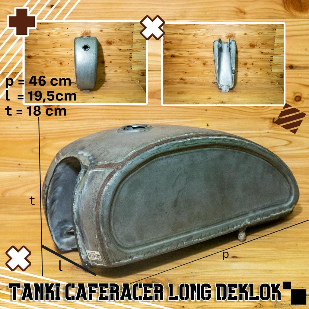 Tangki tank gastank caferacer long deklok tangki custom caferacer