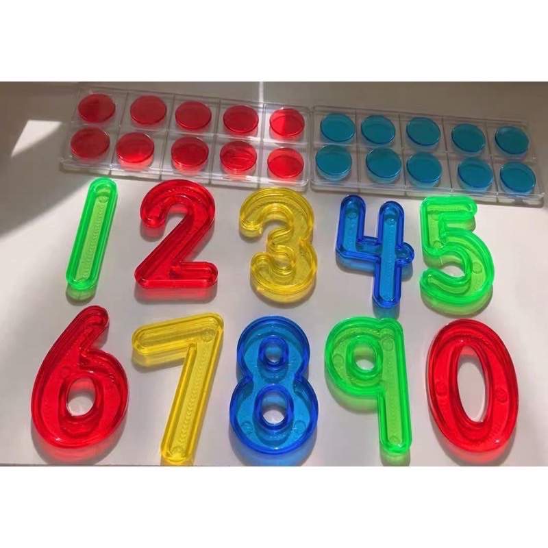 ten frames activities set transparant numbers belajar berhitung untuk anak tk early learnings